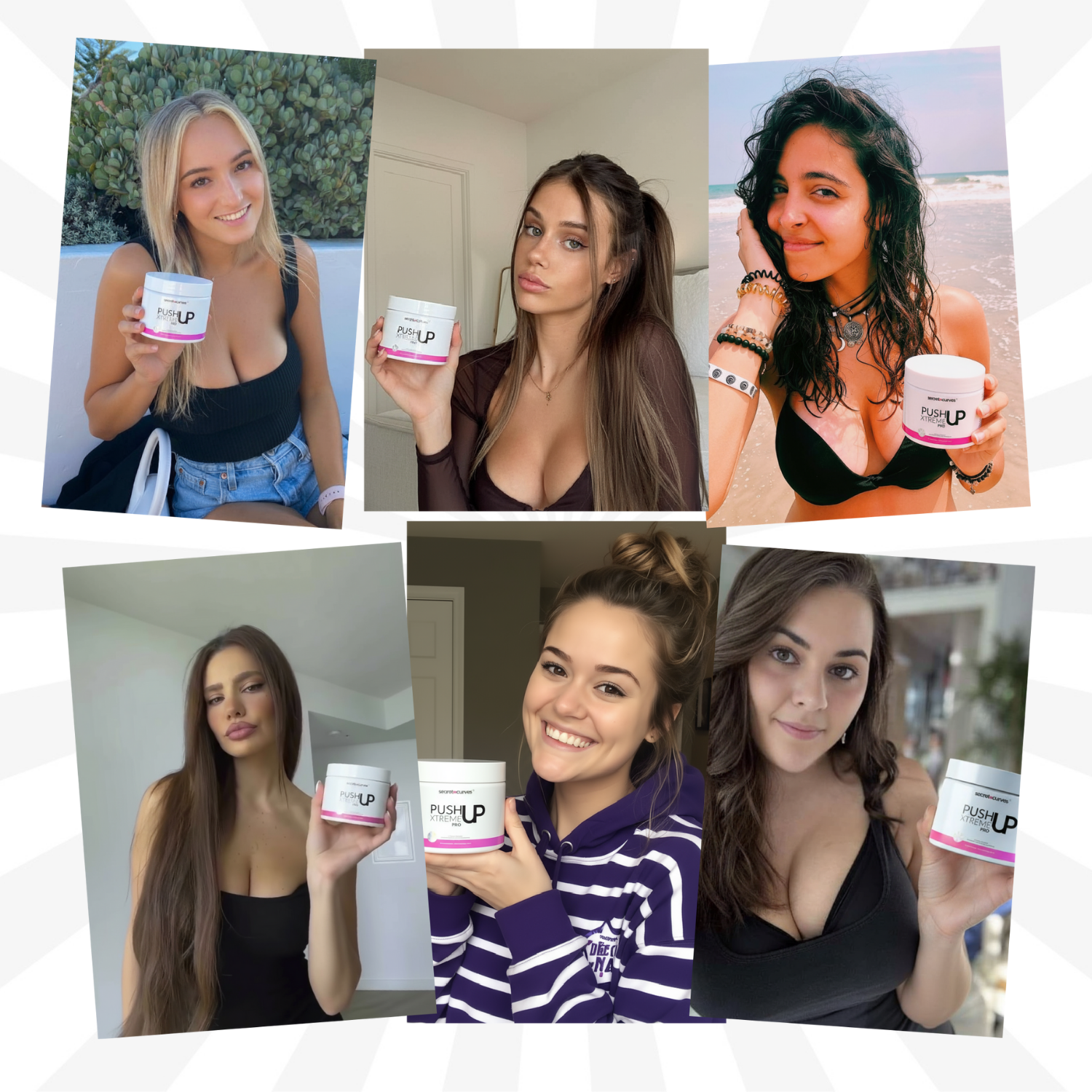 Secret Curves Limitiertes Set Push-Up Creme Pro X Shea + Pueraria Mirifica & Kapseln (7 Werktage lieferzeit)