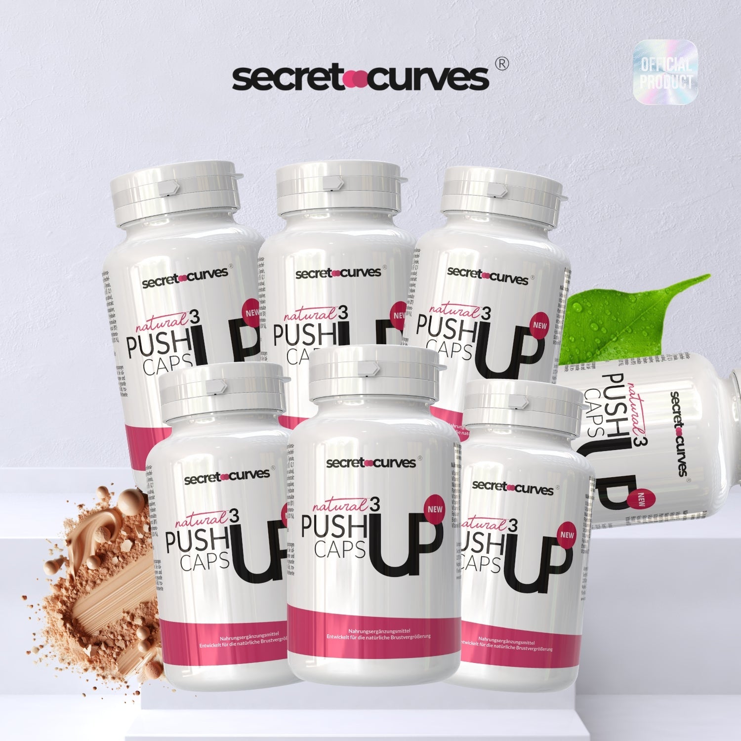 Secret Curves Cup Optimizer 3 Monate Studio Set (7 Dosen) + BSIM4 - kommen am 1.3. auf Lager