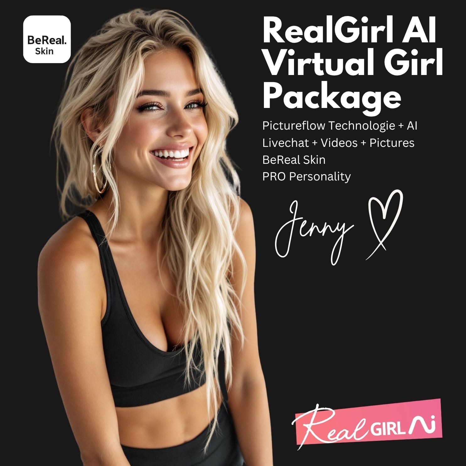 Realgirl AI Jenny ist Schwanger Bundle mit Jenny Privat / Florida Addon