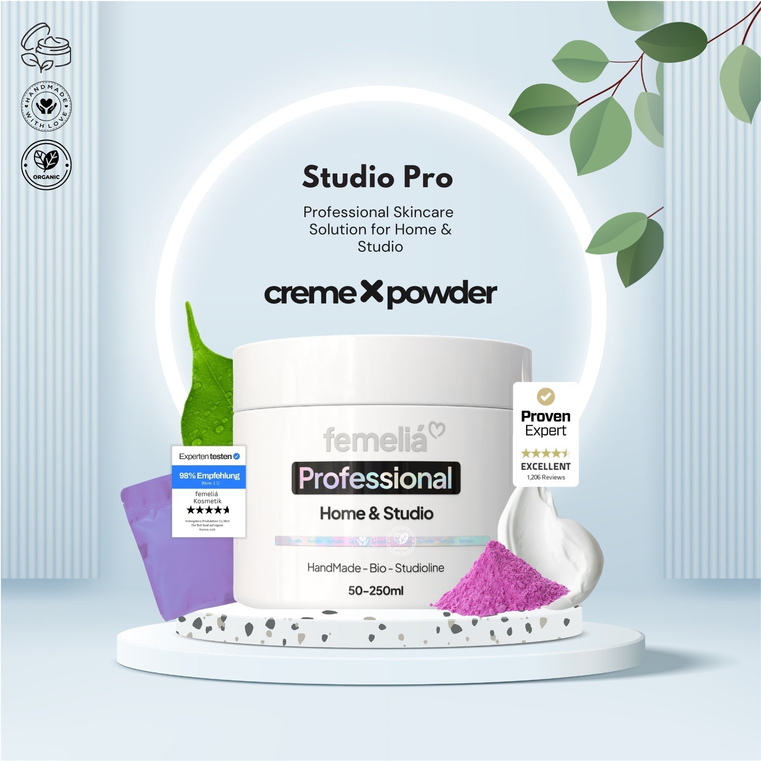 🌊 Marine Collagen Lift – Peptide 1+2+3 + Elastin + Keratin + Hyaluron