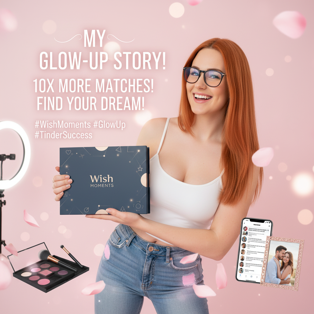 Pictureflow™ Tinder Super GlowUp Experience – KI-gestütztes Premium-Fotoshooting