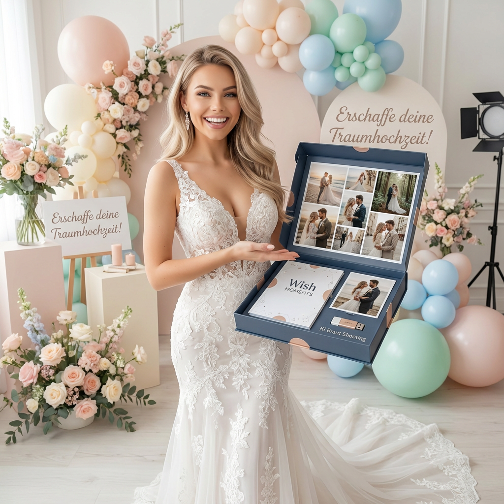 Pictureflow™ Braut-Styling & Location Super GlowUp Experience – Premium-Fotoshooting