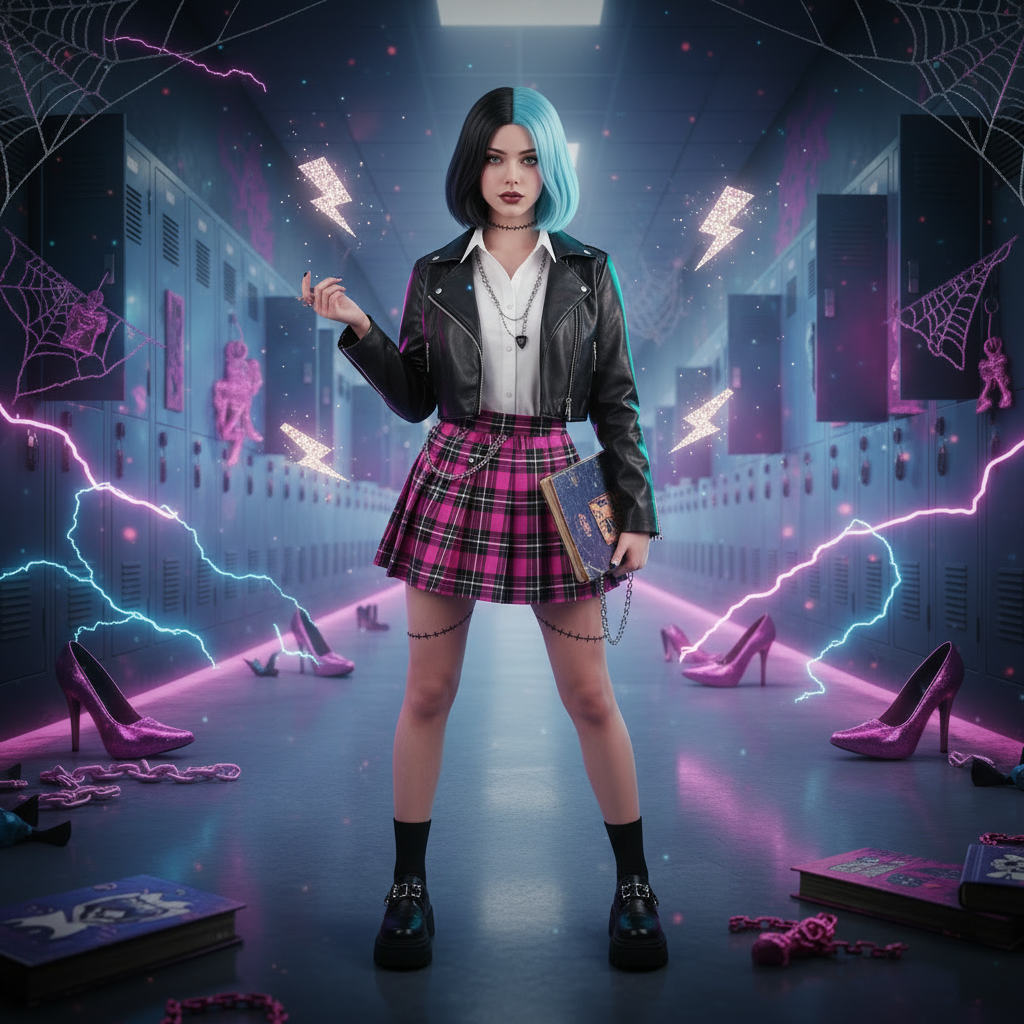 🕸️💜 WISH MOMENTS – MONSTER SCHOOL EXPERIENCE