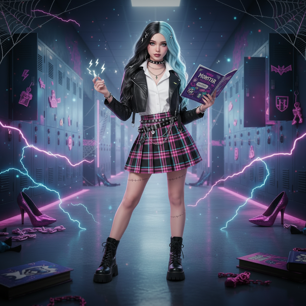 🕸️💜 WISH MOMENTS – MONSTER SCHOOL EXPERIENCE