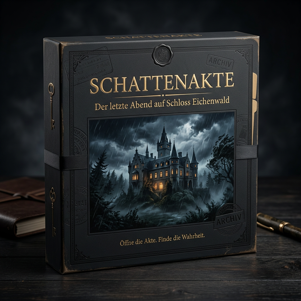Murder Mystery - Schattenakte. Schloss Eichenwald. Limitierte Edition inkl. 2 seltenen Editionen