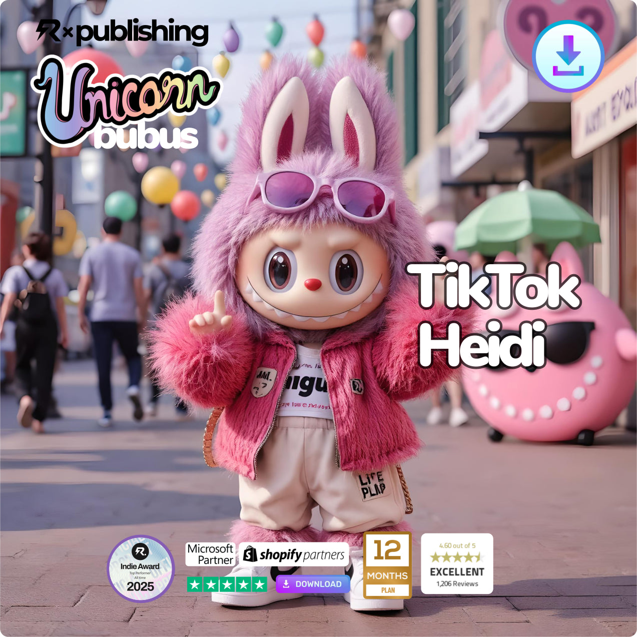 NEU! Unicorn Bubus - Echte KI Wesen. Bad Edition. TikTok Heidi